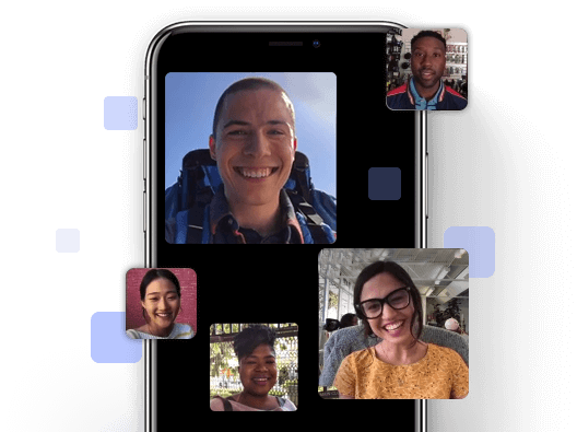 Group FaceTime Call.